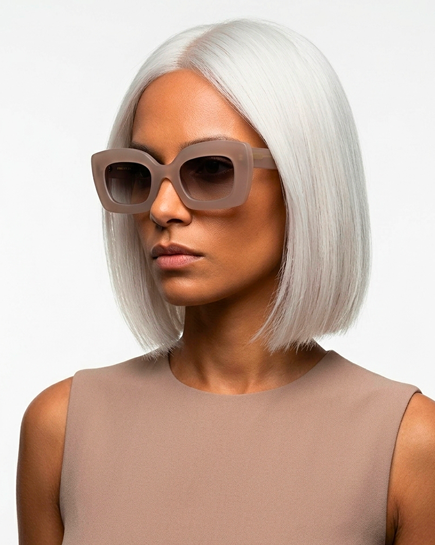 GLARE IGINA sunglasses in tortora acetate