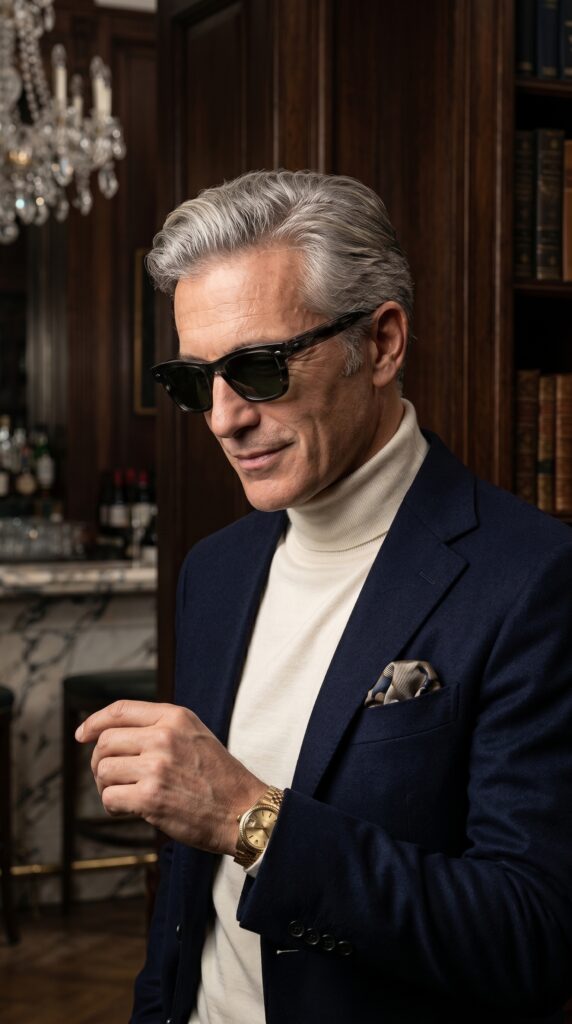 OPIFICIO CADORINO sunglasses, shown on a model